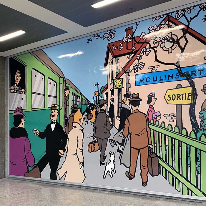 Du neuf en gare de Bruxelles-Midi